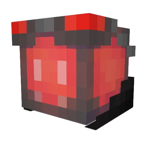 Blissync Minecraft avatar head, 3D render