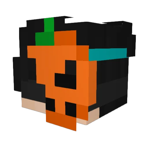 Blityxx Minecraft avatar head, 3D render