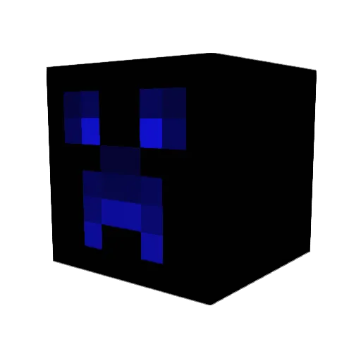 Blitz34_ Minecraft avatar head, 3D render