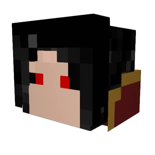 Blitz4600 Minecraft avatar head, 3D render