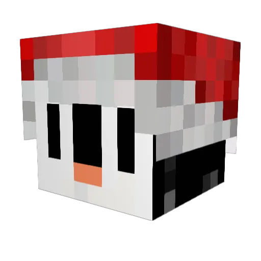 Blitz83 Minecraft avatar head, 3D render