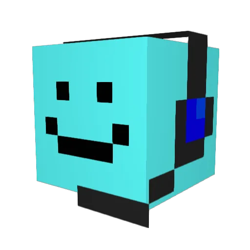 Minecraft-Avatar von BlitzPro2013: Kopf als 3D-Render
