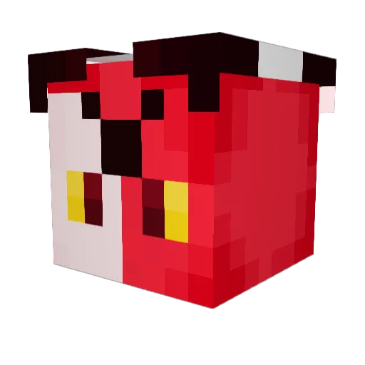 Blitz_Blue_Smash Minecraft avatar head, 3D render