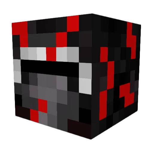 Blitzshot007 Minecraft avatar head, 3D render