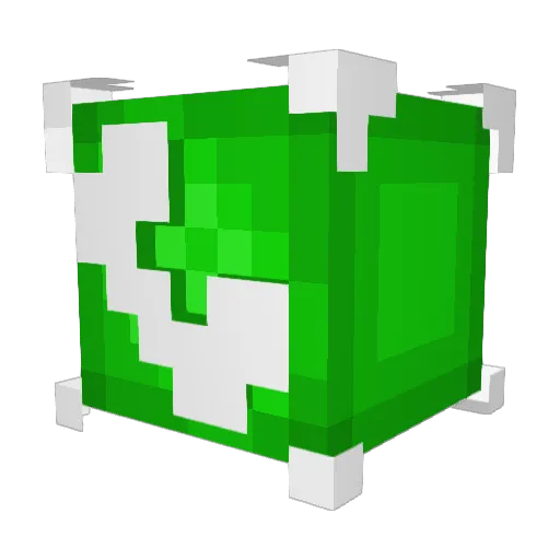 Blitzzable Minecraft avatar head, 3D render