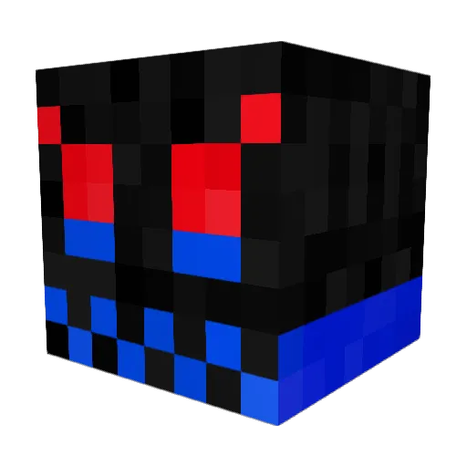 Blixz7 Minecraft avatar head, 3D render
