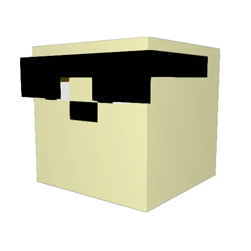 Blizzard_GCF Minecraft avatar head, 3D render