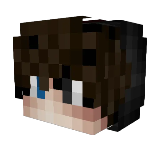 Blizzard_Queen Minecraft avatar head, 3D render