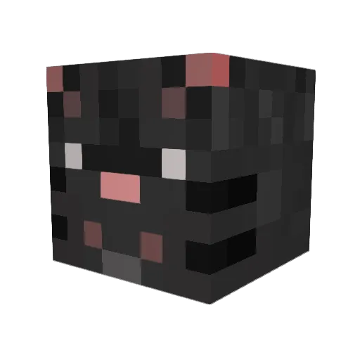 Blizzavix Minecraft avatar head, 3D render