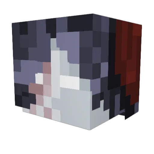 Blizzyy_ Minecraft avatar head, 3D render