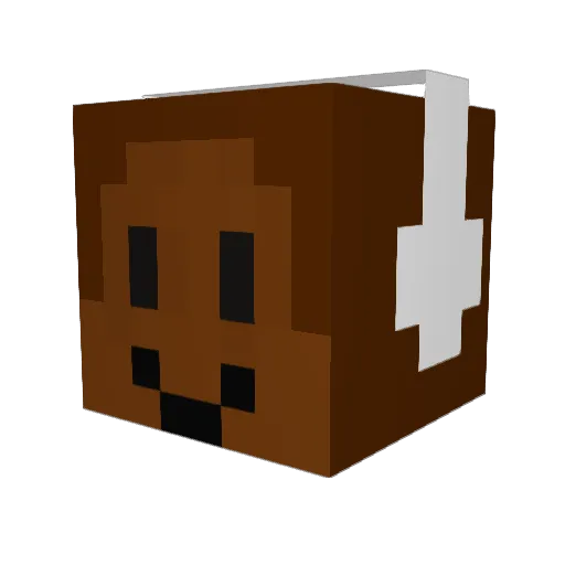 Blobb04 Minecraft avatar head, 3D render