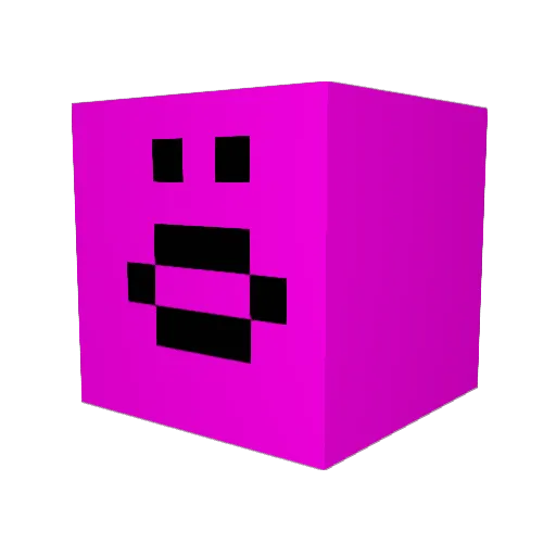 BlockBoi64 Minecraft avatar head, 3D render