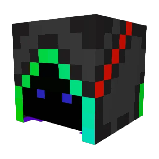 BlockBuster1903 Minecraft avatar head, 3D render