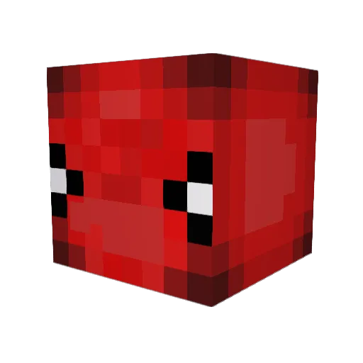BlockCrusher69K Minecraft avatar head, 3D render