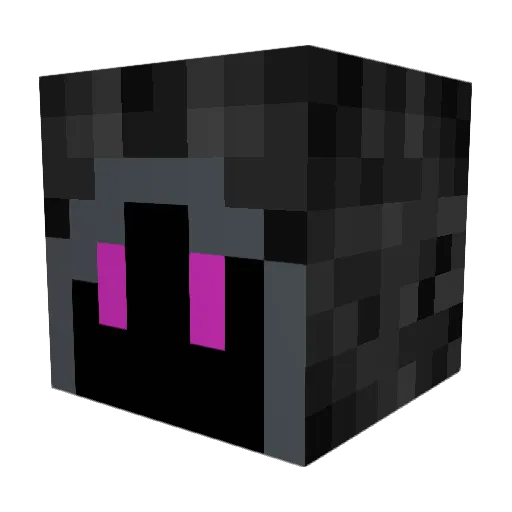 BlockDuckLoL Minecraft avatar head, 3D render