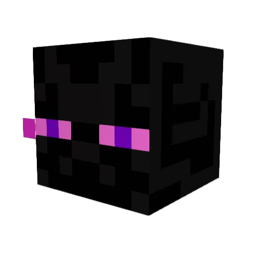 BlockHead_101 Minecraft avatar head, 3D render