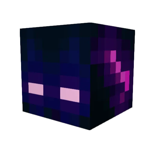 BlockMasterBell Minecraft avatar head, 3D render