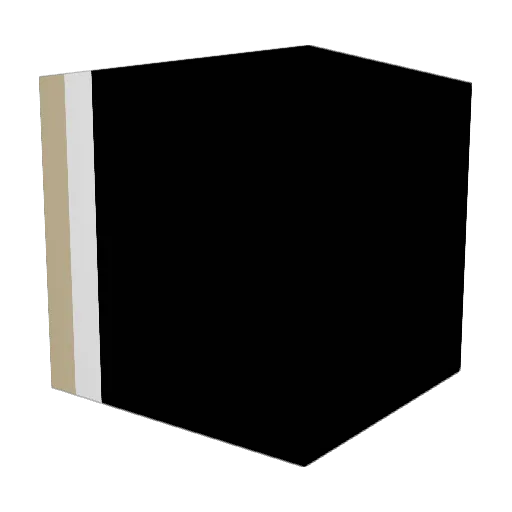 BlockWithAGlock Minecraft avatar head, 3D render