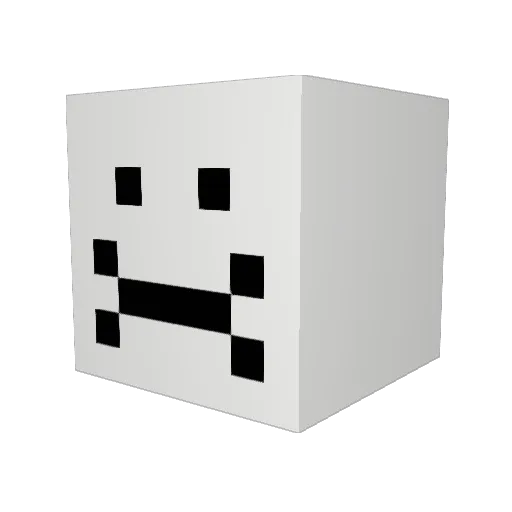 Block_Boss2010 Minecraft avatar head, 3D render