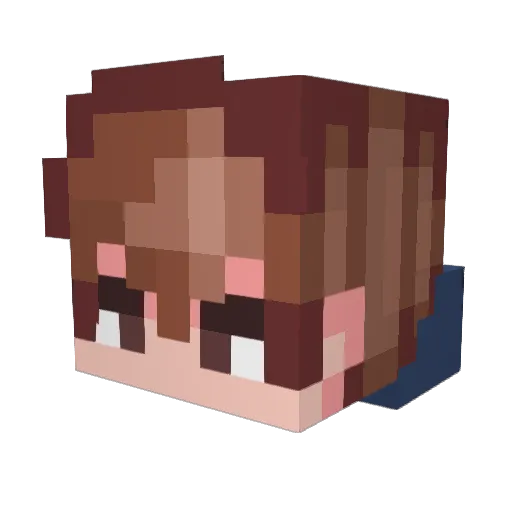 Block_Buster11 Minecraft avatar head, 3D render