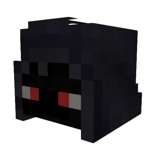 Blockbert001 Minecraft avatar head, 3D render