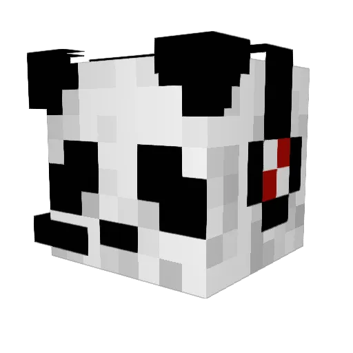 Blockbuster1415 Minecraft avatar head, 3D render