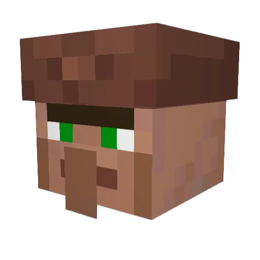 Blockbuster2109 Minecraft avatar head, 3D render