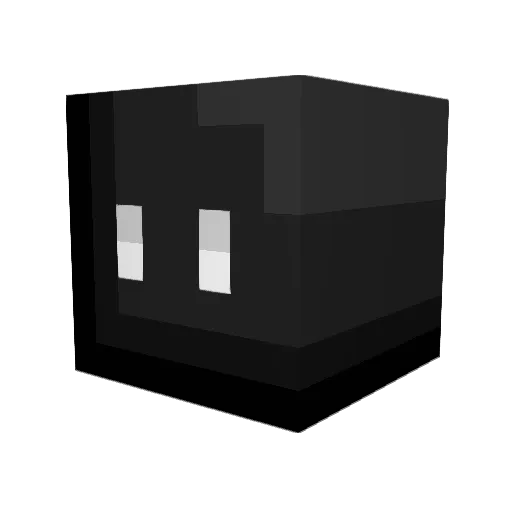 Blocket23 Minecraft avatar head, 3D render