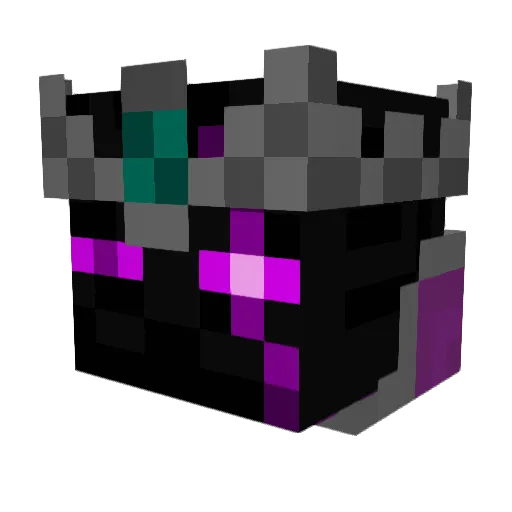Blocklok Minecraft avatar head, 3D render