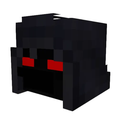 Blockmaster2009S Minecraft avatar head, 3D render