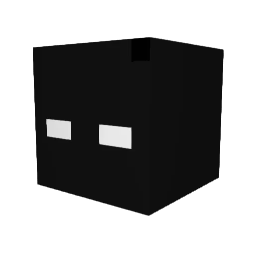 Blockmaster9123 Minecraft avatar head, 3D render