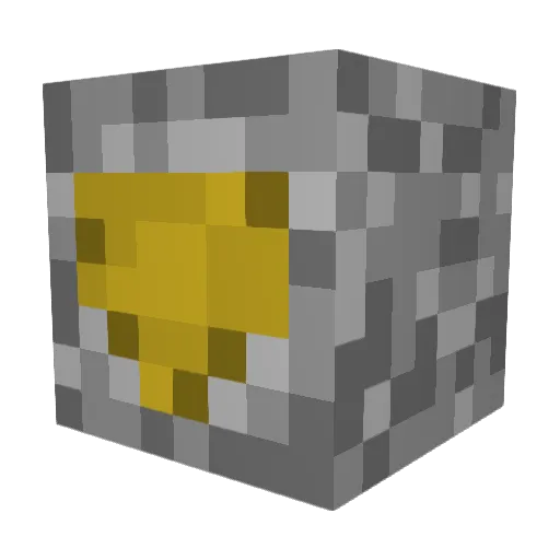 Blockminer7 Minecraft avatar head, 3D render