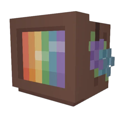 BlockyBroc Minecraft avatar head, 3D render