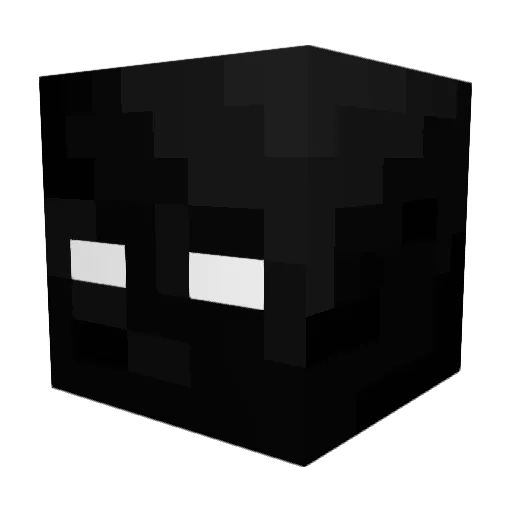 BlockyTart Minecraft avatar head, 3D render