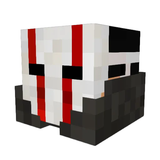 Blocky_boi_18 Minecraft avatar head, 3D render