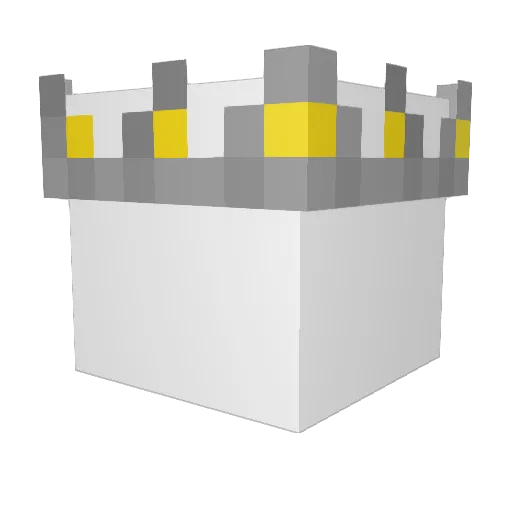 Blockz_64 Minecraft avatar head, 3D render