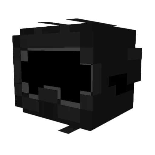 Blogils223 Minecraft avatar head, 3D render