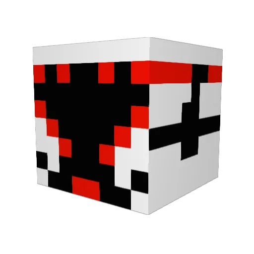 Blokus98 Minecraft avatar head, 3D render