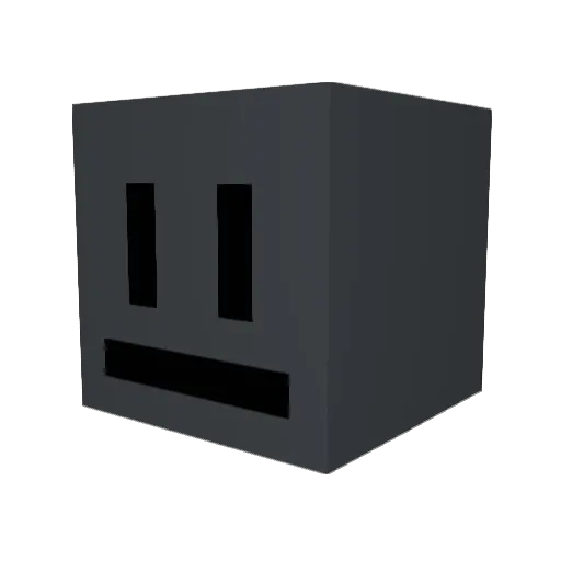 Blondhead22 Minecraft avatar head, 3D render