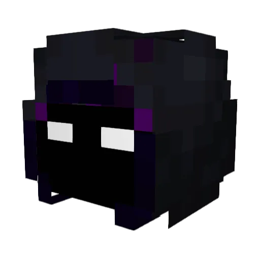 Blood4273 Minecraft avatar head, 3D render