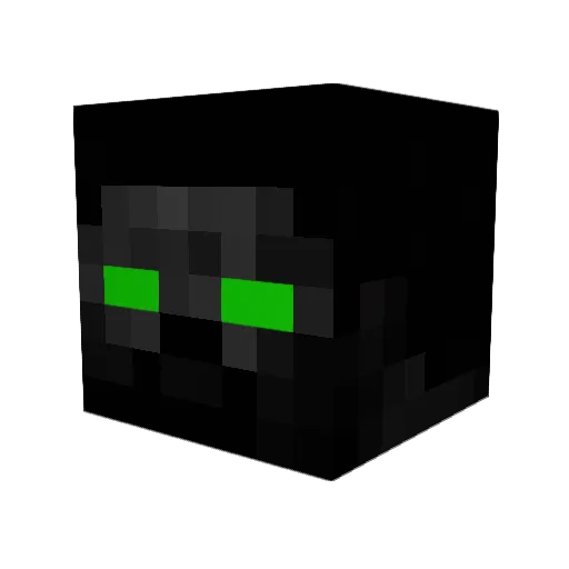 BloodFury_1 Minecraft avatar head, 3D render