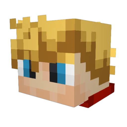 BloodHound48 Minecraft avatar head, 3D render