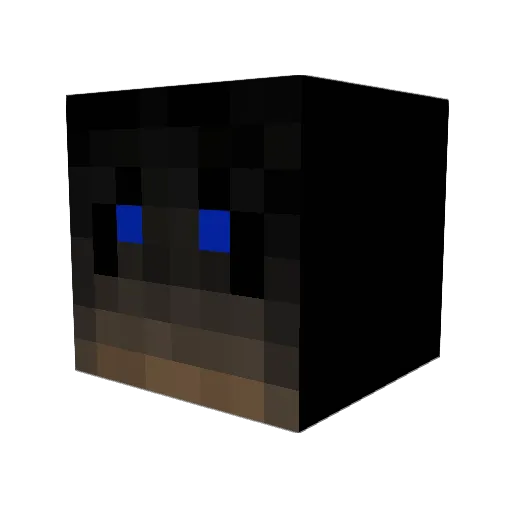 Bloodbeast24 Minecraft avatar head, 3D render
