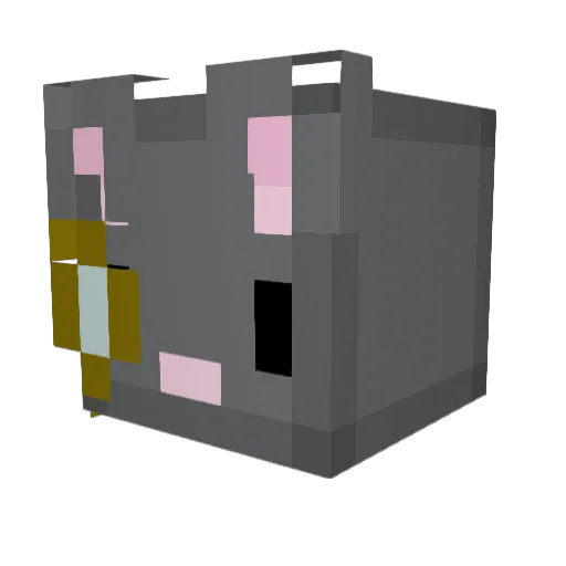 Bloodhaven22 Minecraft avatar head, 3D render