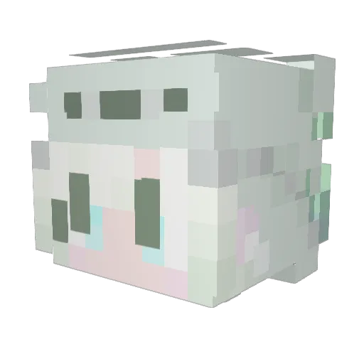 Bloodknight912 Minecraft avatar head, 3D render