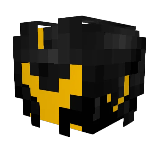 Bloodline_Leader Minecraft avatar head, 3D render