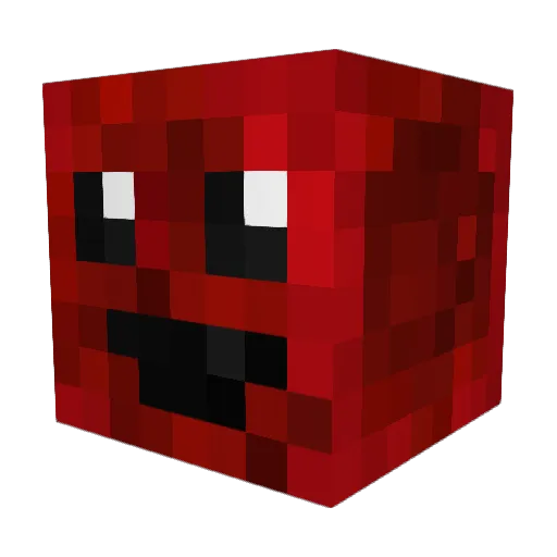 Bloodmoon8779 Minecraft avatar head, 3D render