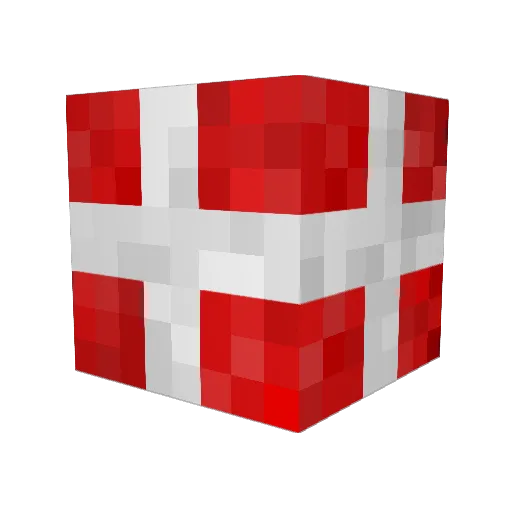 Bloodredeyes Minecraft avatar head, 3D render