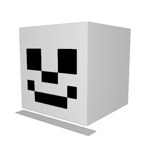Bloodthirsty22 Minecraft avatar head, 3D render