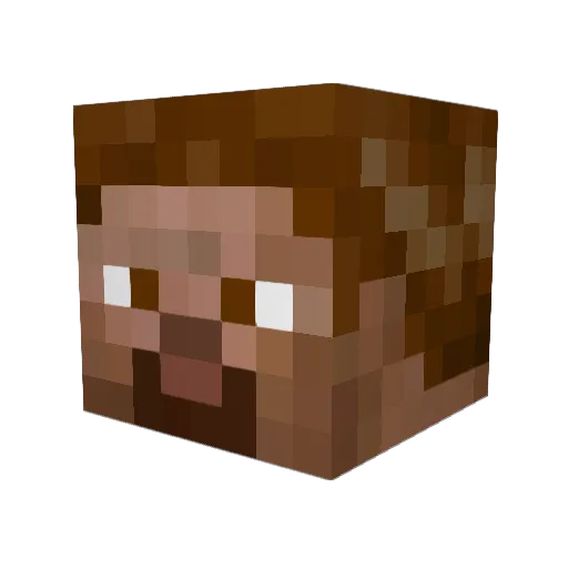BloodyKnight43 Minecraft avatar head, 3D render